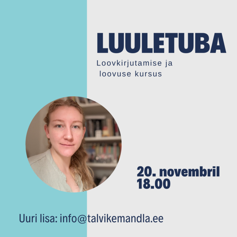 Luuletuba 20.11.2024